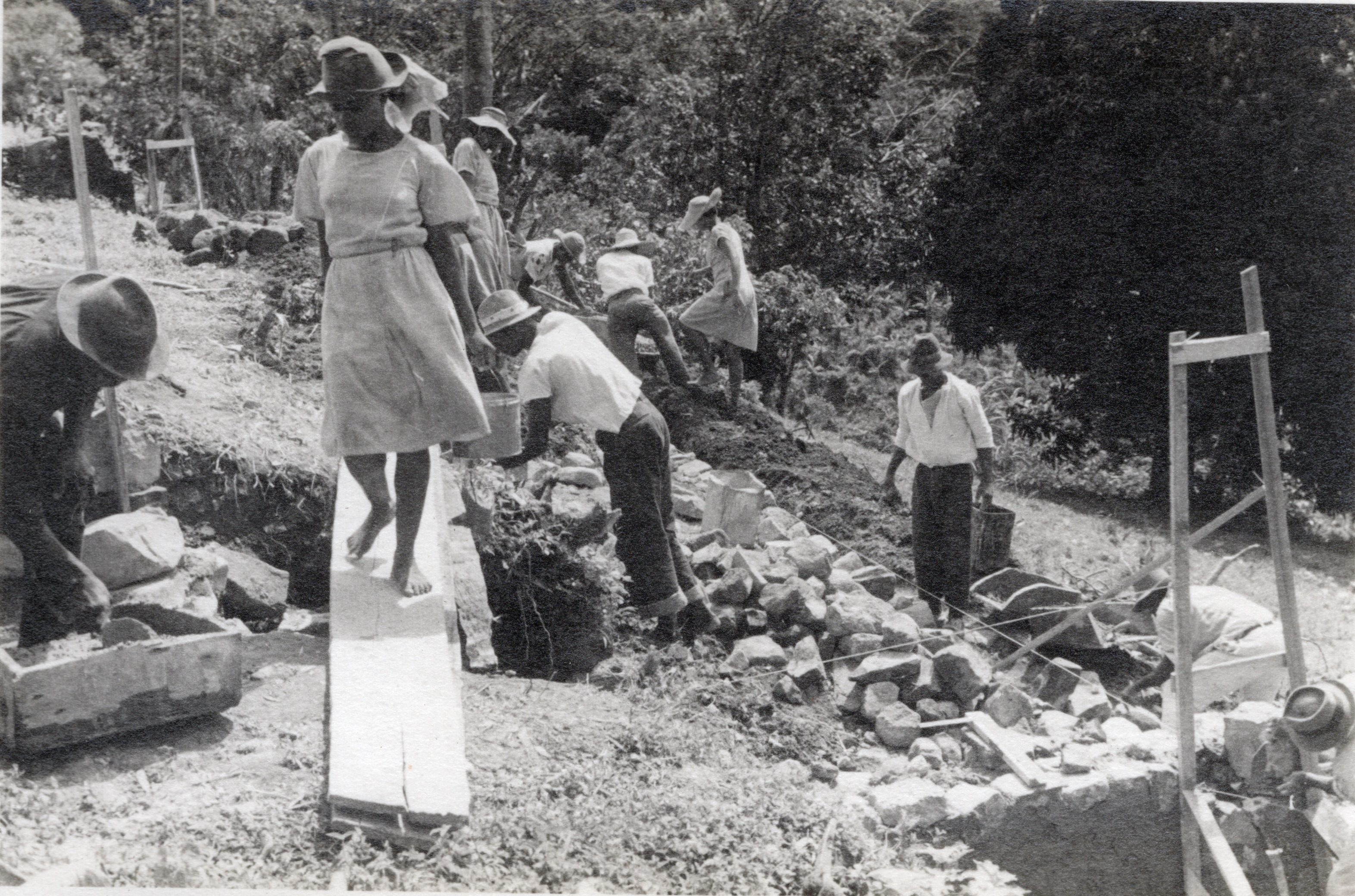 Building Springfield House, ca. 1940s